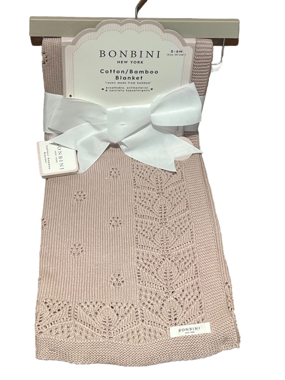 Bonbini Cotton Bamboo Baby Blanket